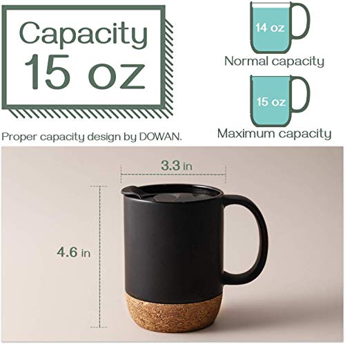 Coffee Mugs 15 oz Mug Set of 2 (2 Count)