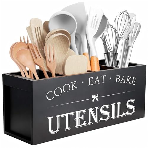 Extra Large Utensil Holder Countertop for Kitchen Counter