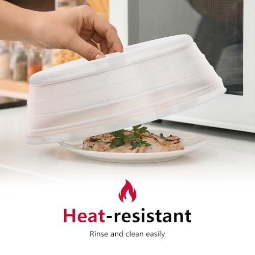 Microwave Splatter Cover Vented for Food with Hook Hole