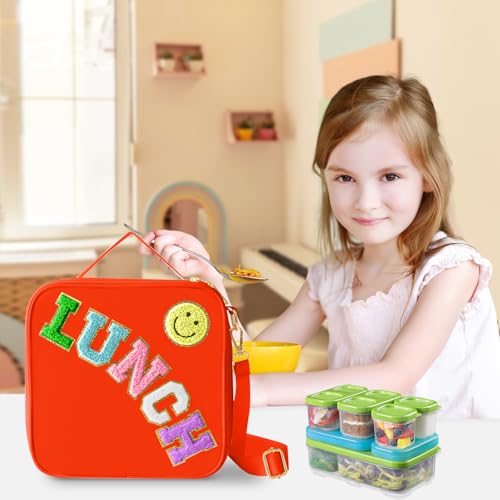 Insulated Lunch Bag With Adjustable Shoulder Strap