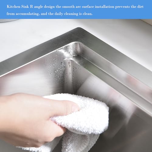 33 Inch Drop In Double Bowl Kitchen Sink