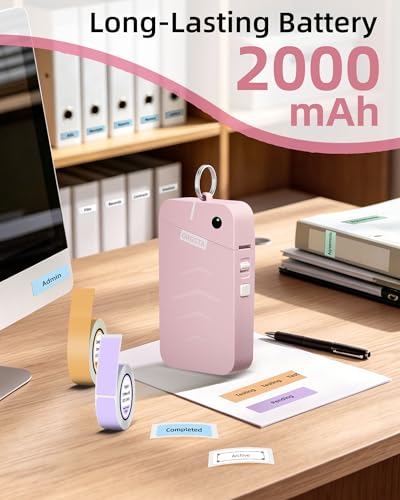 Label Maker S001 Portable Bluetooth Label Maker Machine with Tape