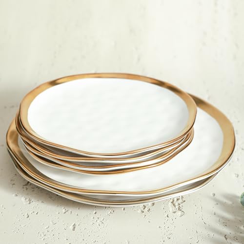 Florian Modern Porcelain Dish Set (32 Count)