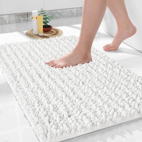 Large Bathroom Rugs Non Slip Washable 36x24 Inch