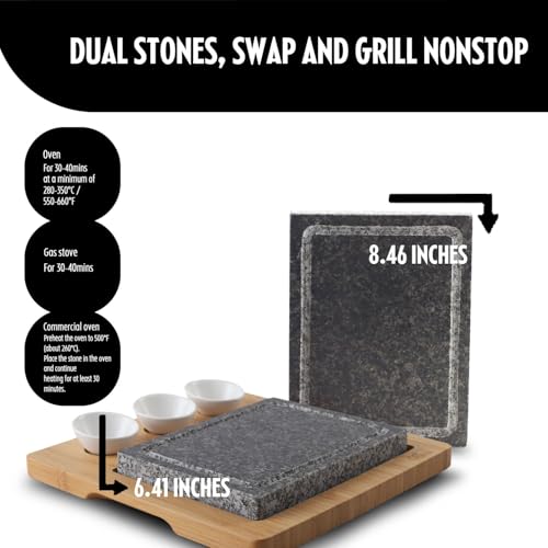 Hot Steak Stone Cooking Set