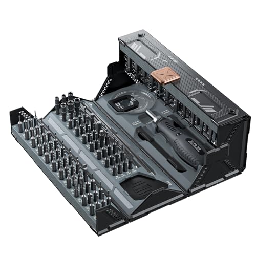 Precision Ratchet Screwdriver Set with Case
