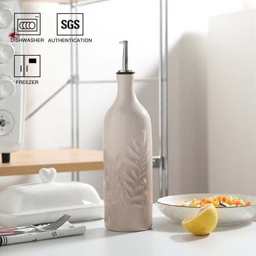 Sweejar Ceramic Olive Oil Dispenser Bottle