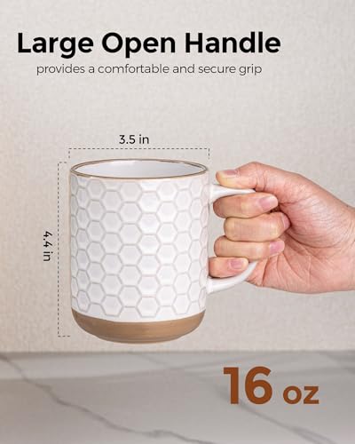 Coffee Mugs Set of 4 (4 Count)