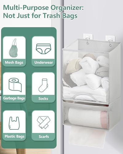 Bag Saver Extra Large 2 in 1 Plastic Bag Holder Storage