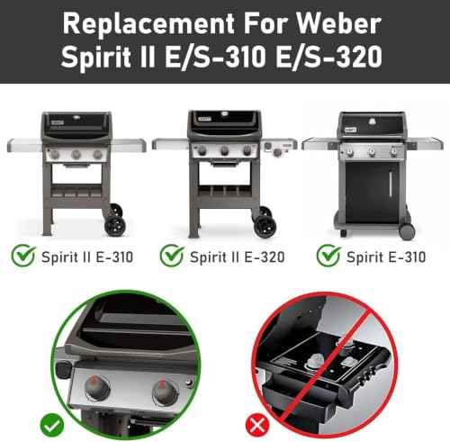Flavorizer Bars for Weber Spirit 300 & GS4 II 300 Grill Parts