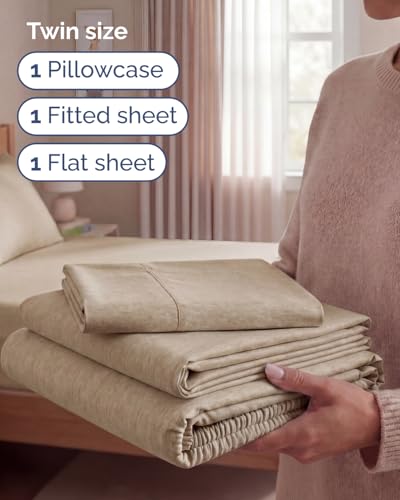 Twin Size 3 Piece Sheet Set (3 Count)
