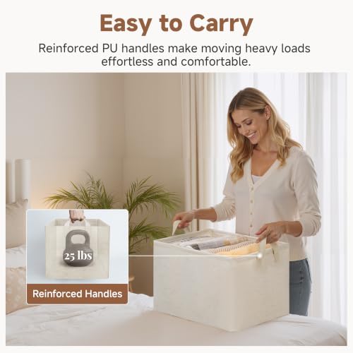 Linen Closet Storage Bins (2 Count)