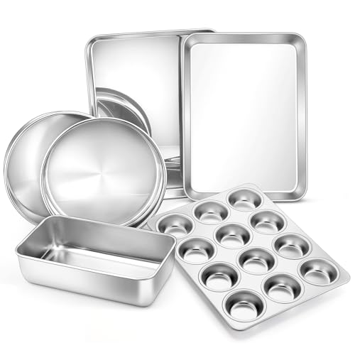 6 Piece Baking Pans set (6 Count)