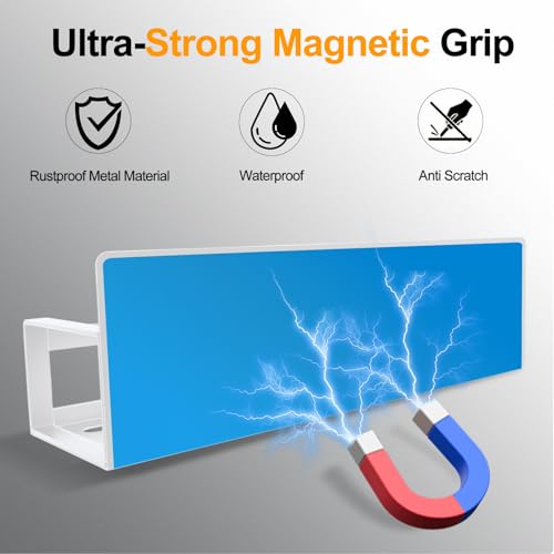Magnetic Spice Rack for Refrigerator (4 Count)