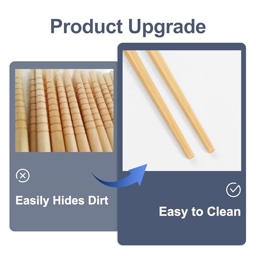 Bamboo Chopsticks Reusable 20Pairs