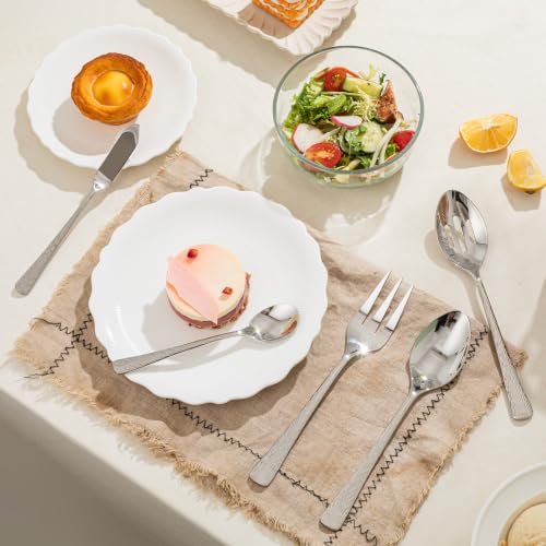 Silverware Set with Serving Utensils (45 Count)