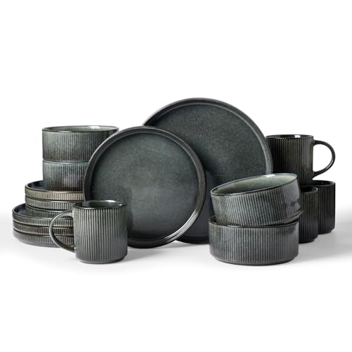 Star Dinnerware Sets with Mugs (16 Count)