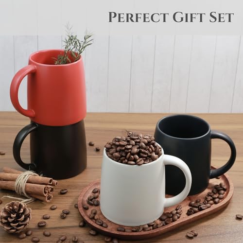 14 oz Ceramic Coffee Mug with Lid