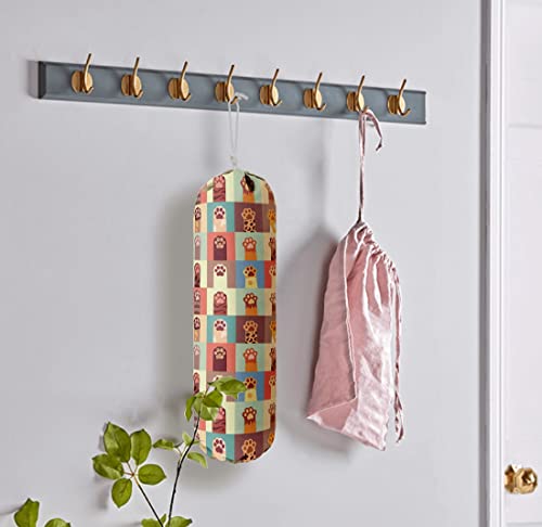 Cat Pattern Grocery Bags Holder Organizer For Shopping Bags
