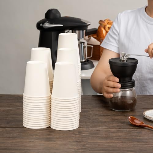 1000 Pack 8 oz Disposable Paper Cups (1000 Count)