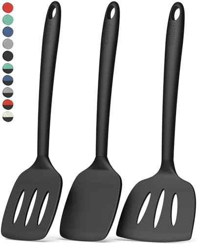 3 Pack Silicone Spatula Set (3 Count)