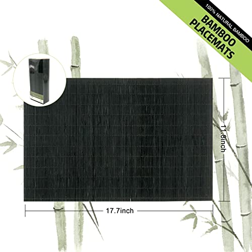 8 Pack Bamboo Placemats (8 Count)