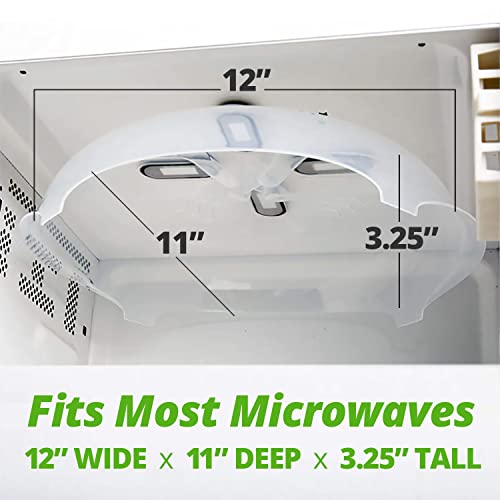 Magnetic Microwave Splatter Cover for Food