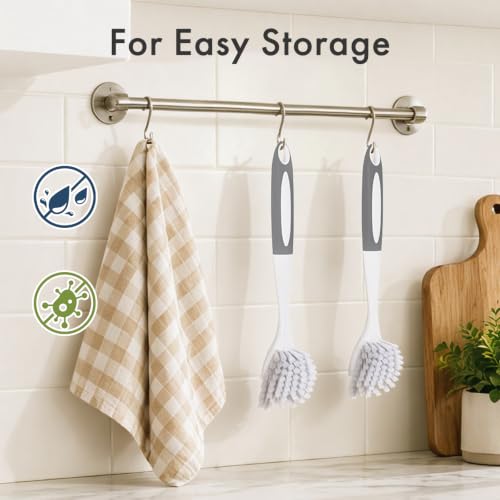 Dish Brush with Handle (2 Count)