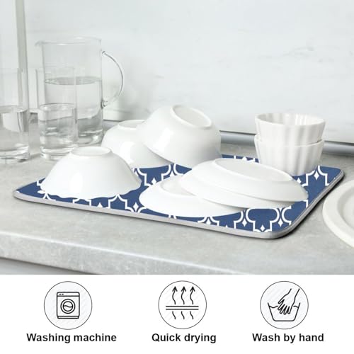 Super Absorbent Dish Drying Mat Microfiber Fast