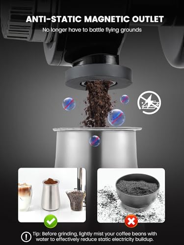 60mm Flat Burr Coffee Grinder
