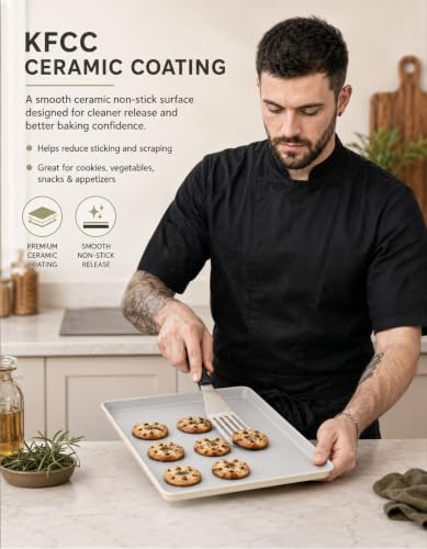 Ceramic Baking Sheet Half Size 17"x11"