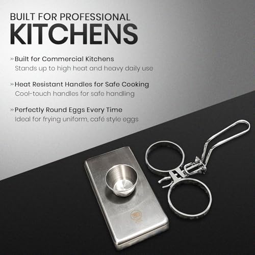 Stainless Steel Egg Rings (2 Count)