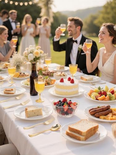 300PCS Gold Plastic Forks (300 Count)
