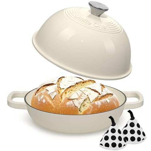 Enameled Round Cast Iron Bread Oven