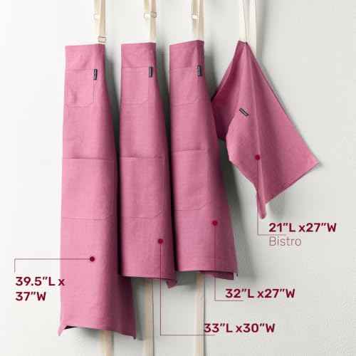 100% Pure Linen Kitchen Apron
