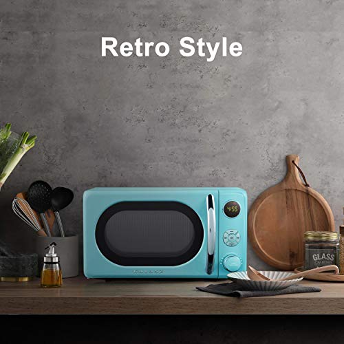 GLCMKA07BER 07 Retro Microwave Oven
