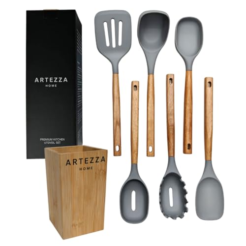 Premium Silicone Kitchen Utensil Set (7 Count)