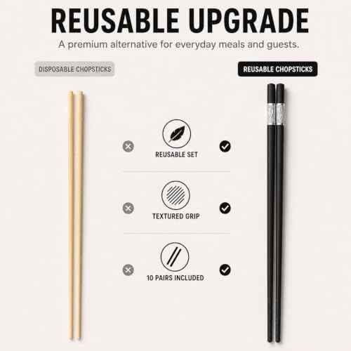 Reusable Fiberglass Chopsticks