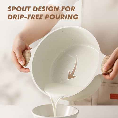 Ceramic Nonstick Stock Pot with Lid