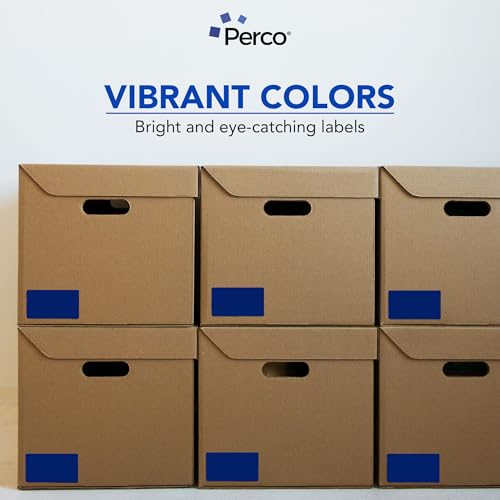 Dark Blue Labels 3x5 Inch 500 Stickers