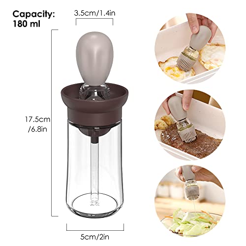 Oil Dispenser with Brush (3 Count)