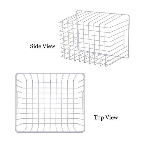 Freezer Wire Storage Organizer Basket (4 Count)