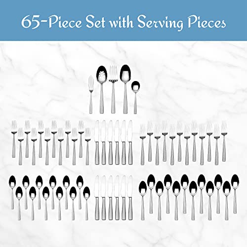 Oliver Flatware Set (65 Count)