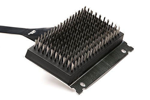 QVG40 Verde Collection Grill Brush with Replaceable Bristles and Scraper