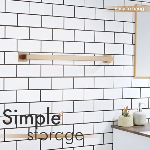 20 Inch Towel Holder for Bathroom Kitchen Towel Bars Wall Mount SUS304 Stainless Steel Towel Rack