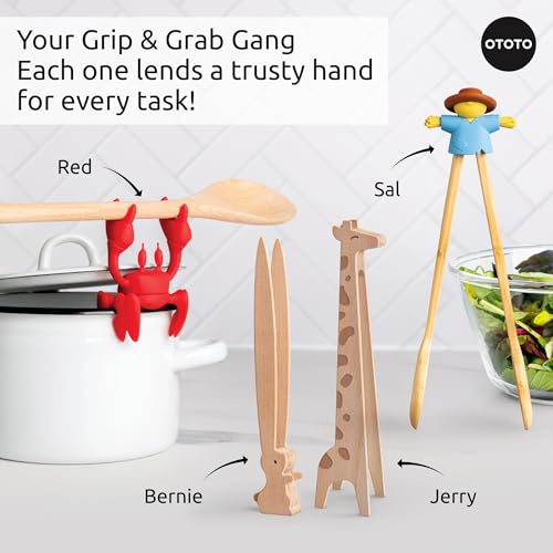 NEW OTOTO Sal Scarecrow Salad Tongs