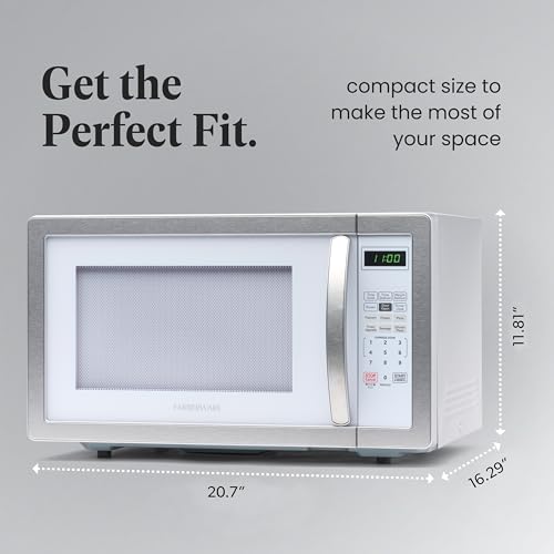 1.1 Cu. Ft. Countertop Microwave Oven