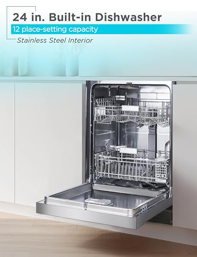 24" Built In Dishwasher