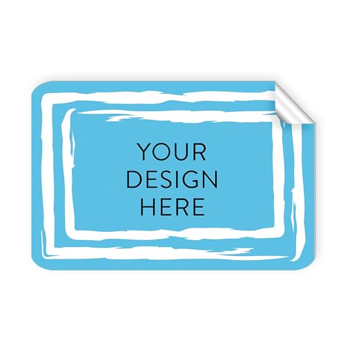 100 Custom Vinyl Stickers (100 Count)
