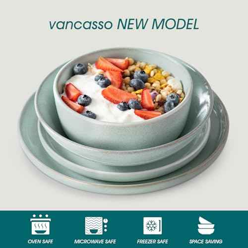 ANYA 24 Pieces Plates and Bowls Set